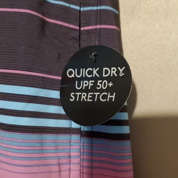 Tie Waist Swim Trunks NWT - Picture 2 of 6